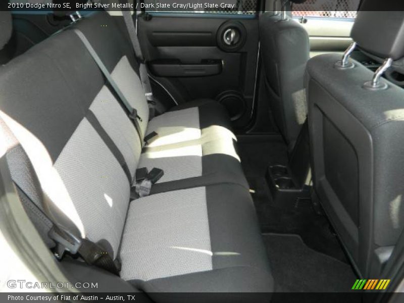 Bright Silver Metallic / Dark Slate Gray/Light Slate Gray 2010 Dodge Nitro SE