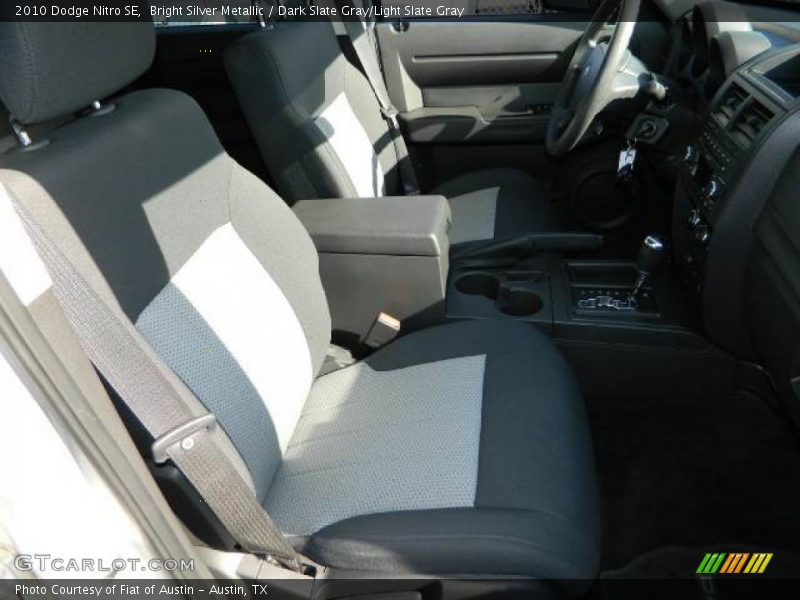 Bright Silver Metallic / Dark Slate Gray/Light Slate Gray 2010 Dodge Nitro SE