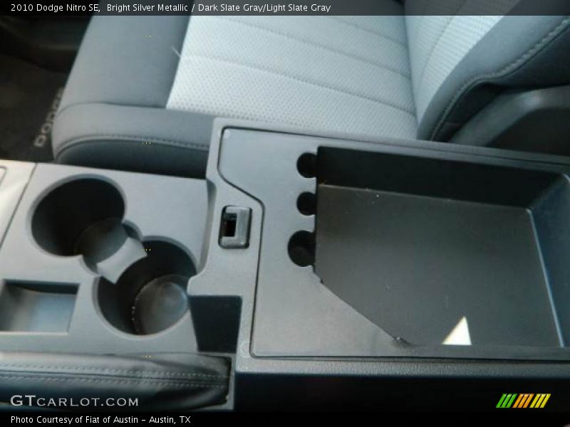 Bright Silver Metallic / Dark Slate Gray/Light Slate Gray 2010 Dodge Nitro SE