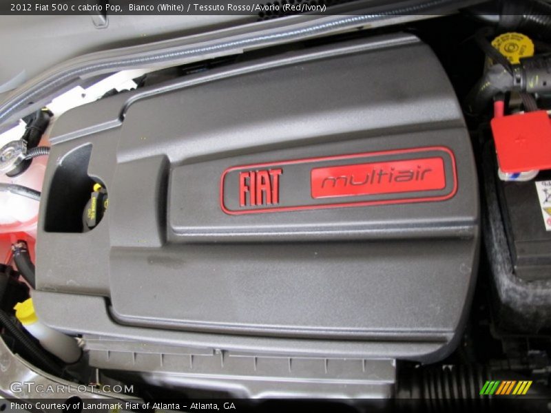 2012 500 c cabrio Pop Engine - 1.4 Liter SOHC 16-Valve MultiAir 4 Cylinder