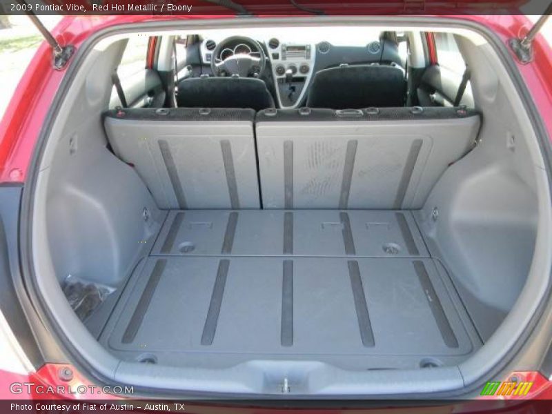 Red Hot Metallic / Ebony 2009 Pontiac Vibe