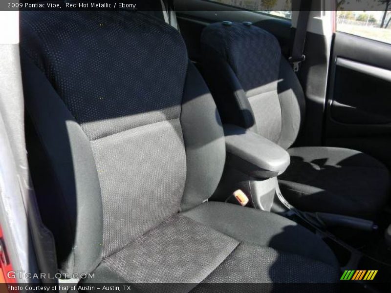 Red Hot Metallic / Ebony 2009 Pontiac Vibe