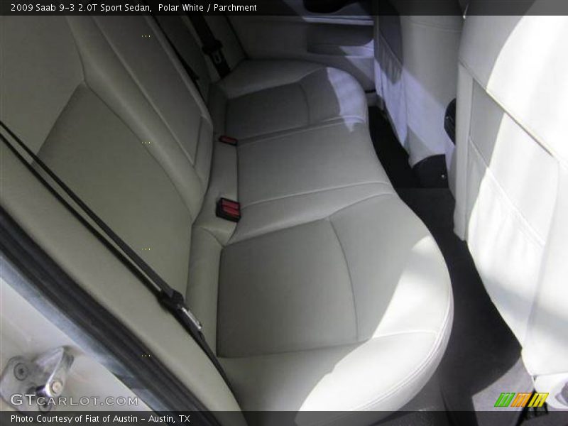 Polar White / Parchment 2009 Saab 9-3 2.0T Sport Sedan