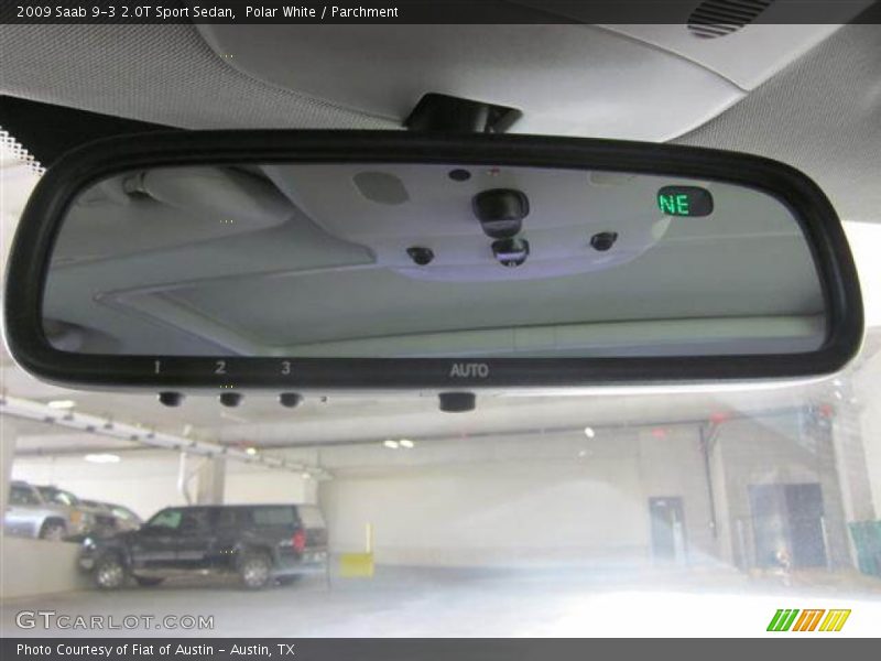 Polar White / Parchment 2009 Saab 9-3 2.0T Sport Sedan