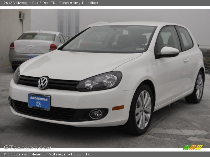 Candy White / Titan Black 2012 Volkswagen Golf 2 Door TDI