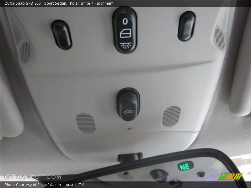 Polar White / Parchment 2009 Saab 9-3 2.0T Sport Sedan