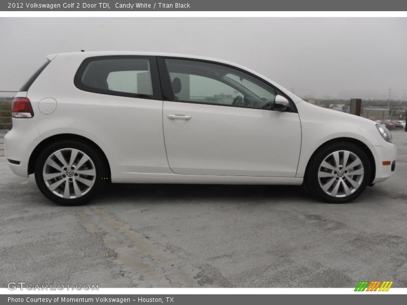Candy White / Titan Black 2012 Volkswagen Golf 2 Door TDI