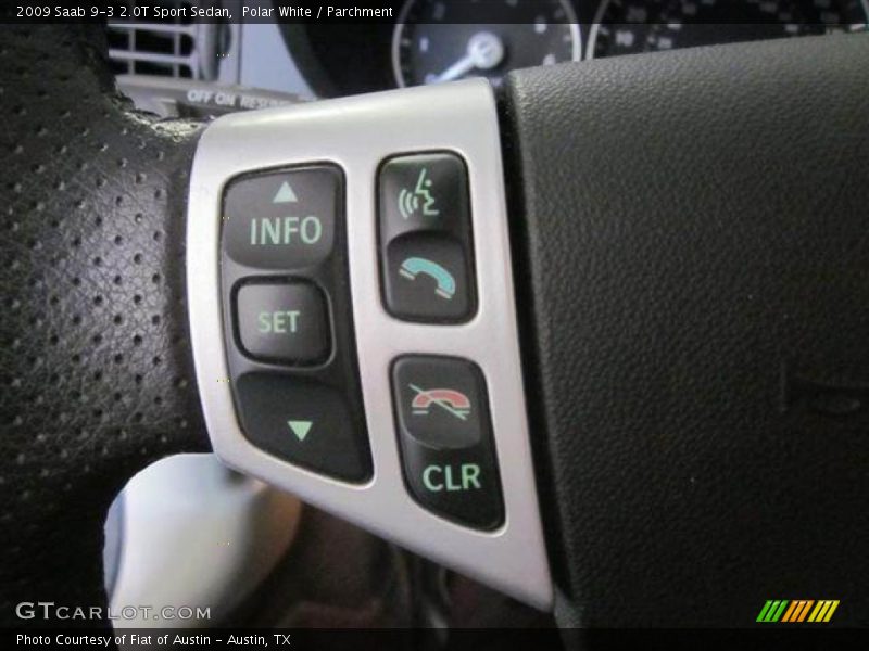 Polar White / Parchment 2009 Saab 9-3 2.0T Sport Sedan