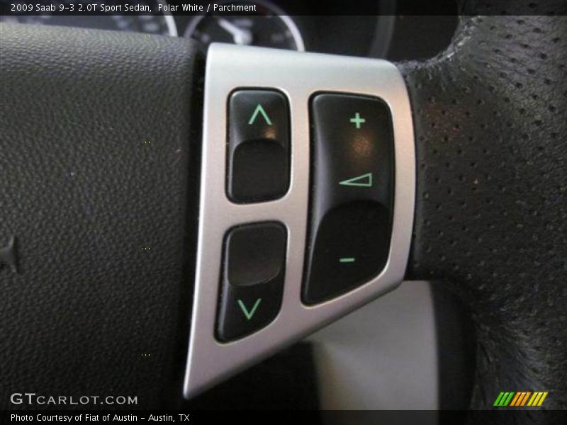 Polar White / Parchment 2009 Saab 9-3 2.0T Sport Sedan