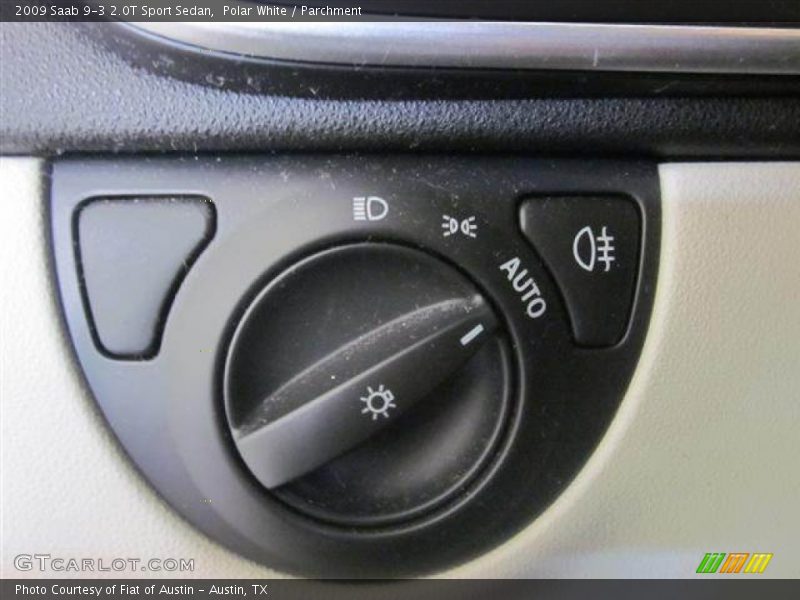 Polar White / Parchment 2009 Saab 9-3 2.0T Sport Sedan