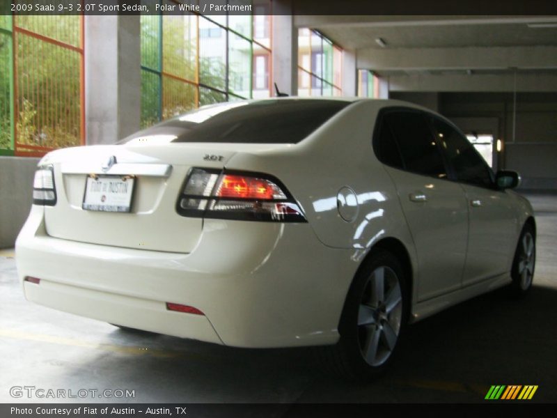 Polar White / Parchment 2009 Saab 9-3 2.0T Sport Sedan