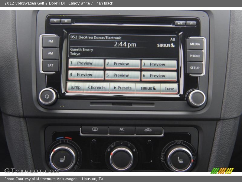 Candy White / Titan Black 2012 Volkswagen Golf 2 Door TDI