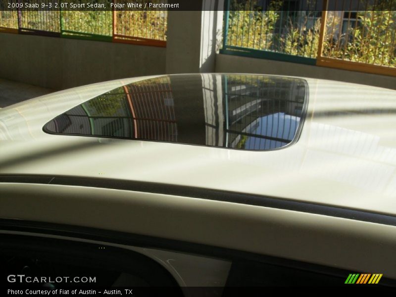Polar White / Parchment 2009 Saab 9-3 2.0T Sport Sedan