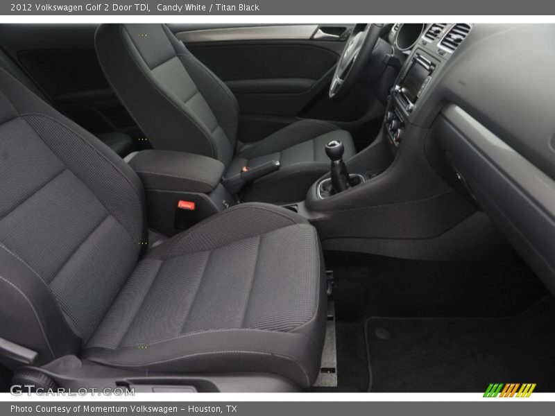 Candy White / Titan Black 2012 Volkswagen Golf 2 Door TDI