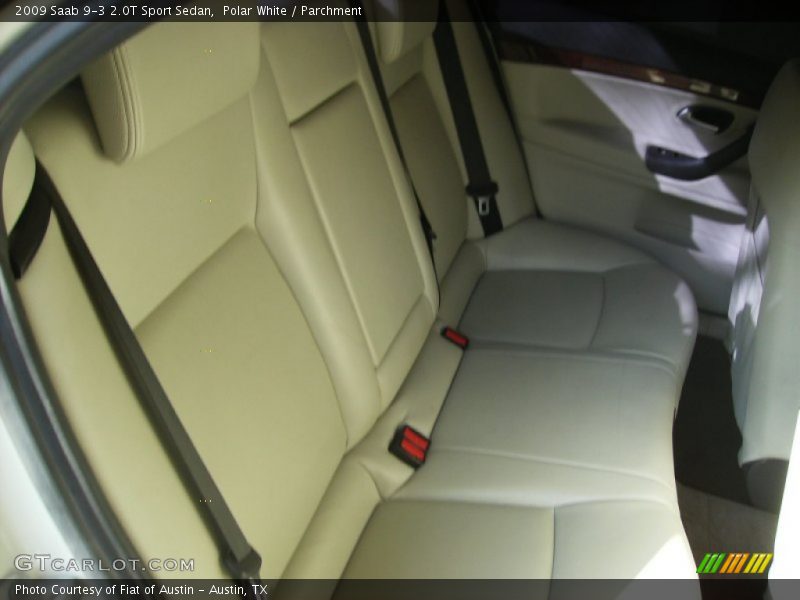 Polar White / Parchment 2009 Saab 9-3 2.0T Sport Sedan