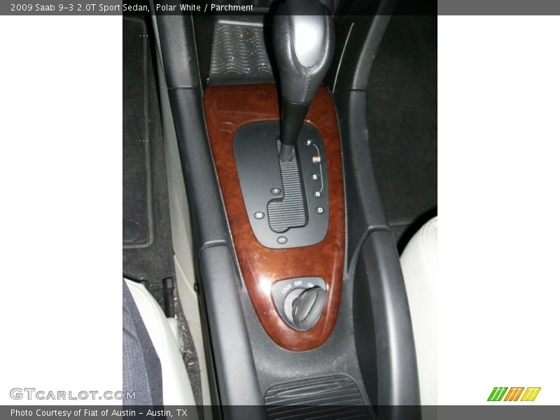 Polar White / Parchment 2009 Saab 9-3 2.0T Sport Sedan