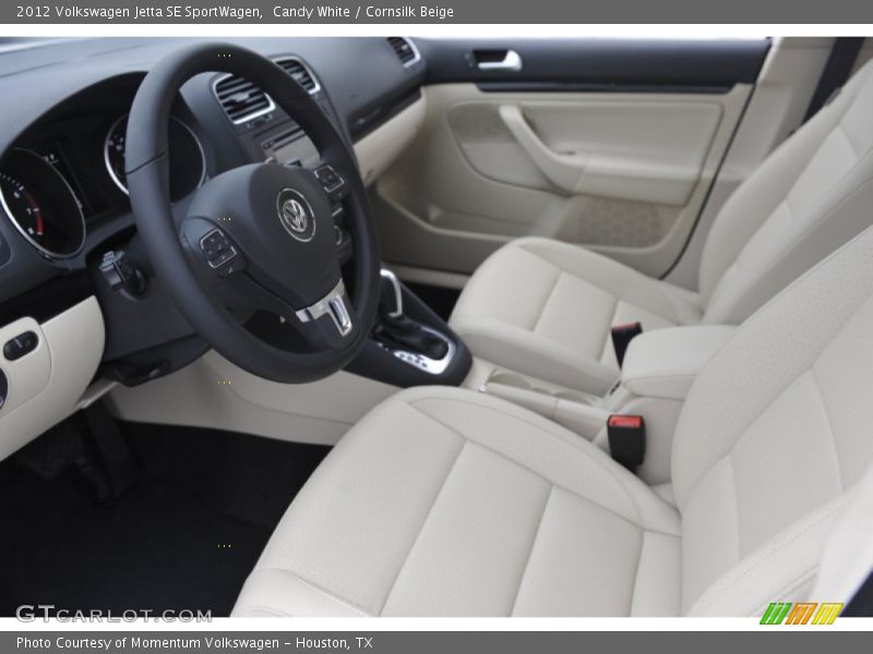  2012 Jetta SE SportWagen Cornsilk Beige Interior