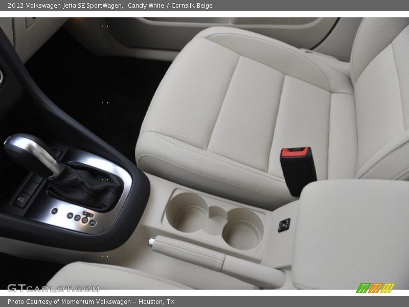 Candy White / Cornsilk Beige 2012 Volkswagen Jetta SE SportWagen