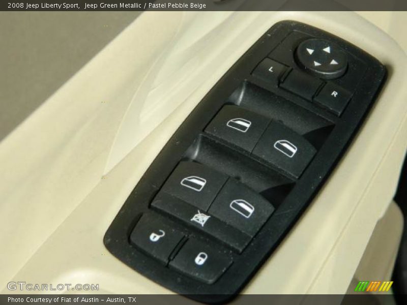 Jeep Green Metallic / Pastel Pebble Beige 2008 Jeep Liberty Sport
