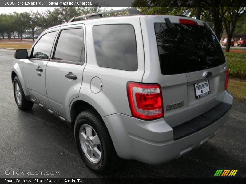 Silver Metallic / Charcoal 2008 Ford Escape XLT