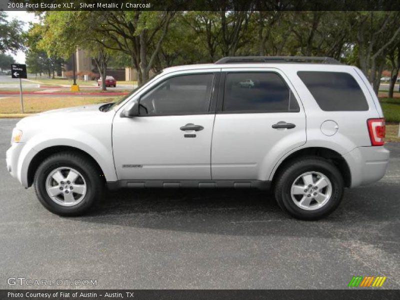 Silver Metallic / Charcoal 2008 Ford Escape XLT