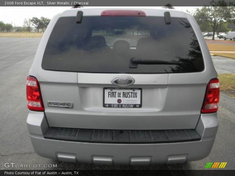 Silver Metallic / Charcoal 2008 Ford Escape XLT