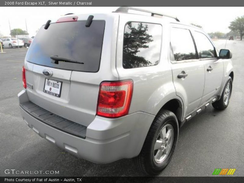 Silver Metallic / Charcoal 2008 Ford Escape XLT