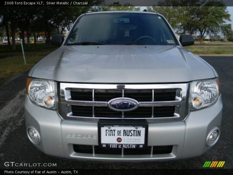 Silver Metallic / Charcoal 2008 Ford Escape XLT