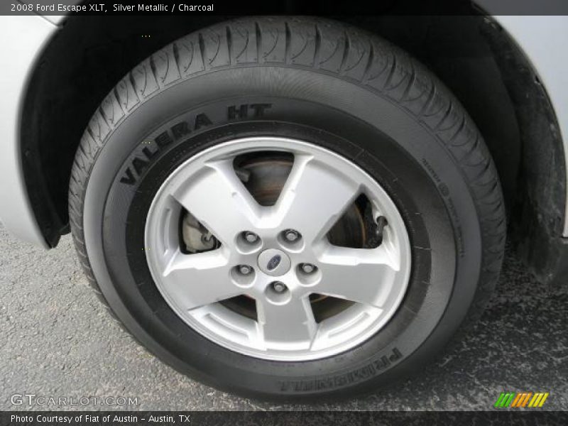 Silver Metallic / Charcoal 2008 Ford Escape XLT