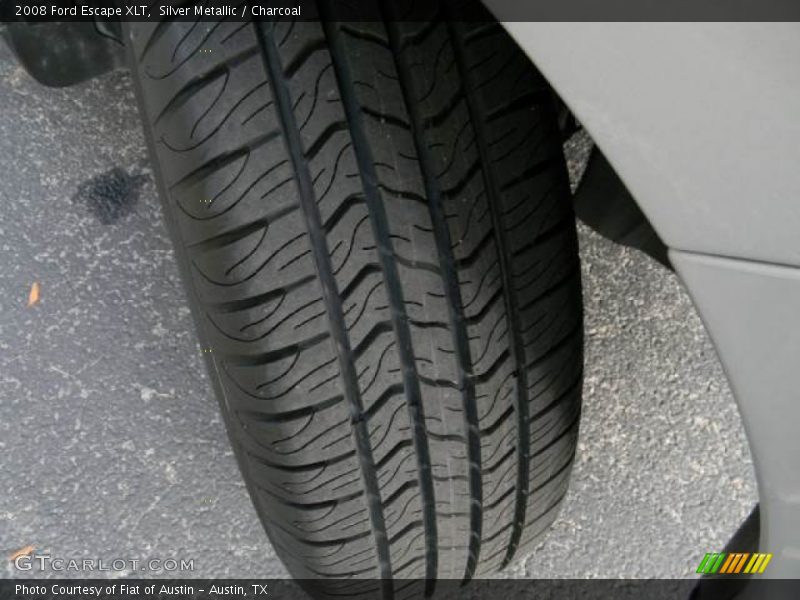 Silver Metallic / Charcoal 2008 Ford Escape XLT