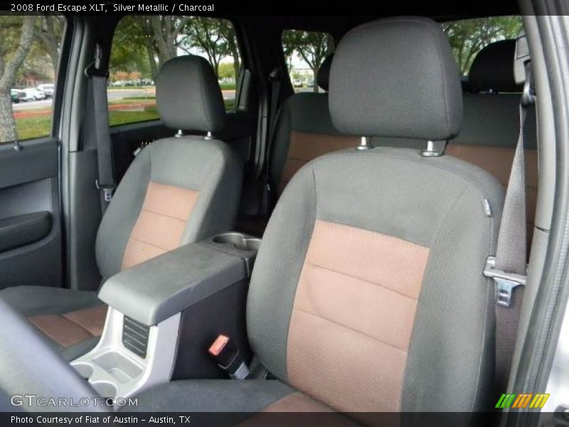 Silver Metallic / Charcoal 2008 Ford Escape XLT