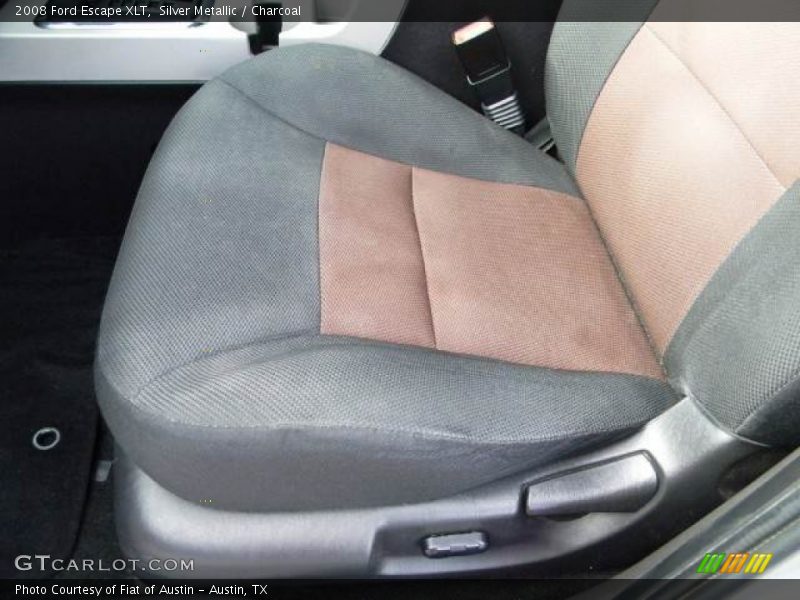 Silver Metallic / Charcoal 2008 Ford Escape XLT