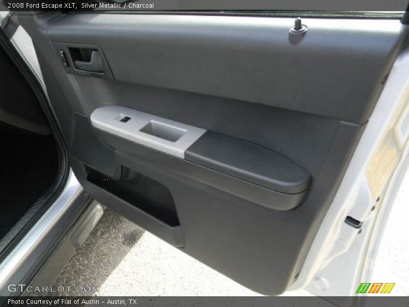 Silver Metallic / Charcoal 2008 Ford Escape XLT