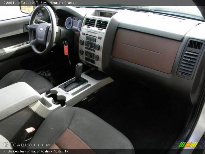 Silver Metallic / Charcoal 2008 Ford Escape XLT