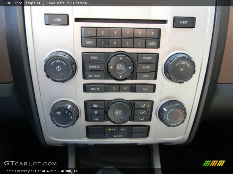 Silver Metallic / Charcoal 2008 Ford Escape XLT
