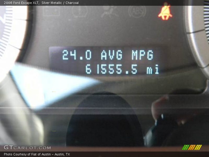 Silver Metallic / Charcoal 2008 Ford Escape XLT