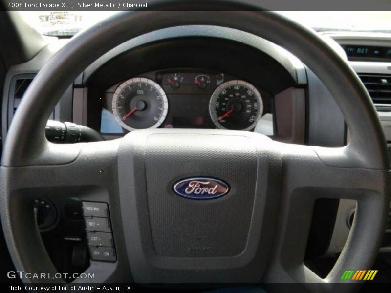 Silver Metallic / Charcoal 2008 Ford Escape XLT