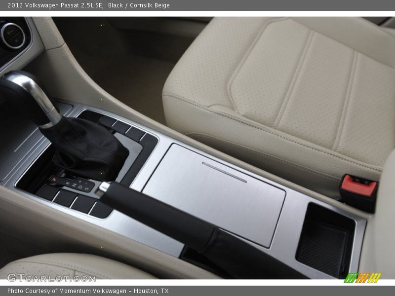 Black / Cornsilk Beige 2012 Volkswagen Passat 2.5L SE