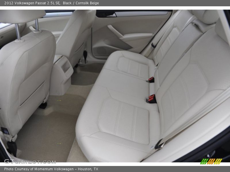 Black / Cornsilk Beige 2012 Volkswagen Passat 2.5L SE