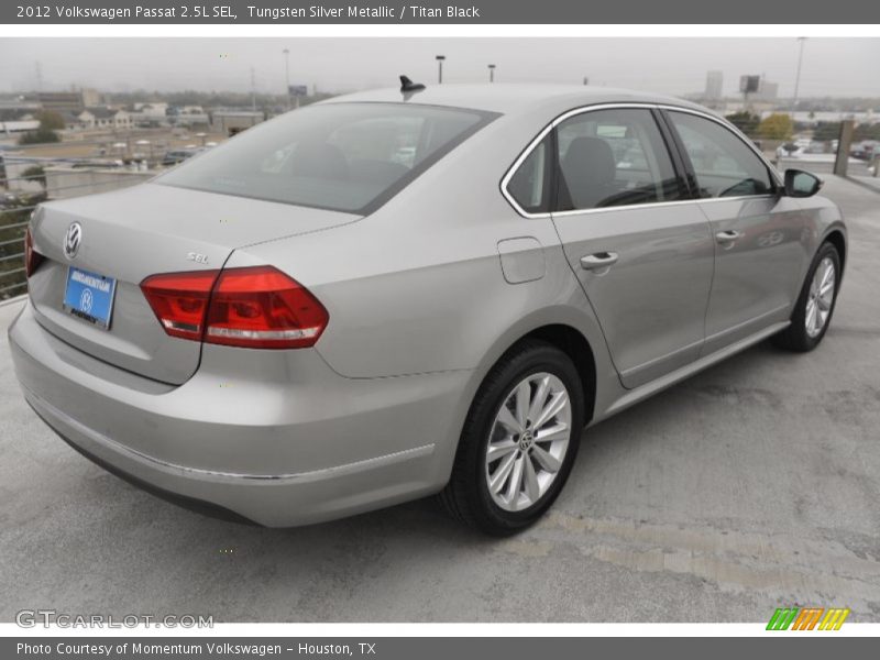 Tungsten Silver Metallic / Titan Black 2012 Volkswagen Passat 2.5L SEL