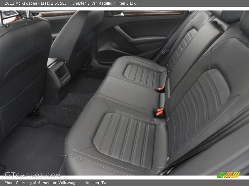  2012 Passat 2.5L SEL Titan Black Interior