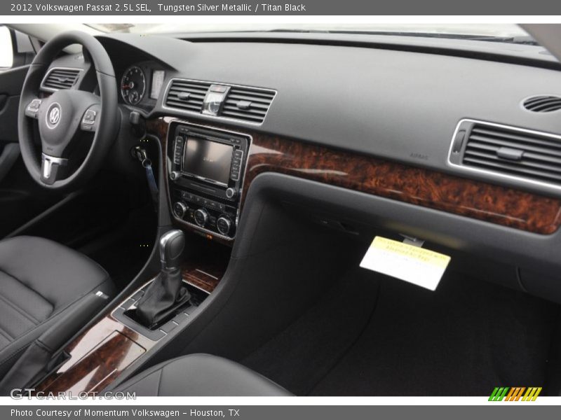 Dashboard of 2012 Passat 2.5L SEL