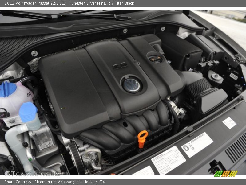  2012 Passat 2.5L SEL Engine - 2.5 Liter DOHC 20-Valve 5 Cylinder