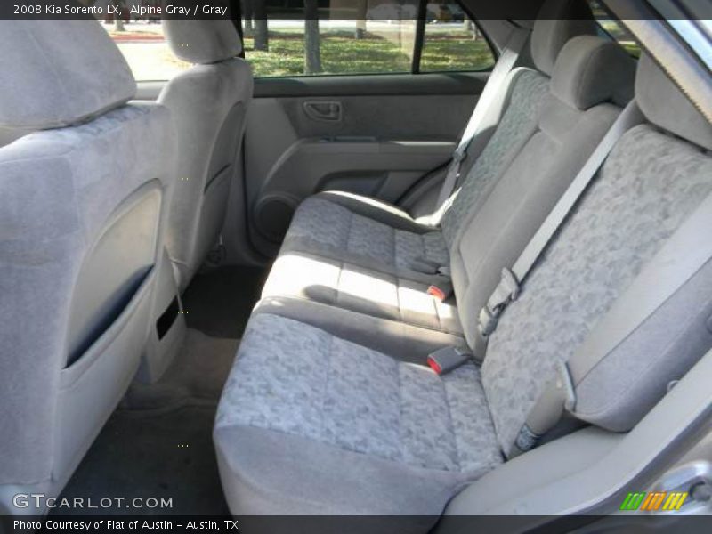 Alpine Gray / Gray 2008 Kia Sorento LX
