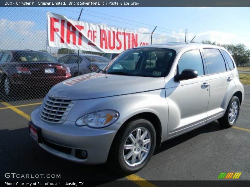 Bright Silver Metallic / Pastel Slate Gray 2007 Chrysler PT Cruiser Limited