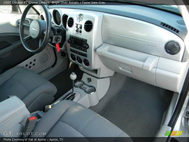 Bright Silver Metallic / Pastel Slate Gray 2007 Chrysler PT Cruiser Limited