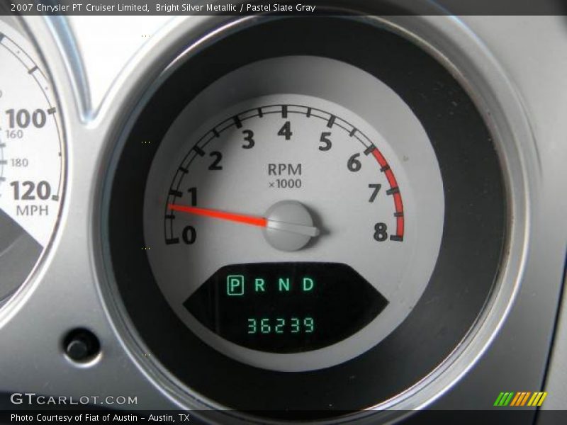 Bright Silver Metallic / Pastel Slate Gray 2007 Chrysler PT Cruiser Limited