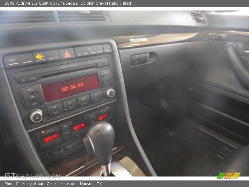 Dolphin Grey Metallic / Black 2008 Audi A4 3.2 Quattro S-Line Sedan
