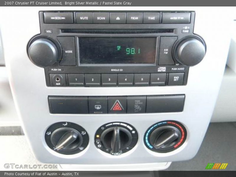 Bright Silver Metallic / Pastel Slate Gray 2007 Chrysler PT Cruiser Limited