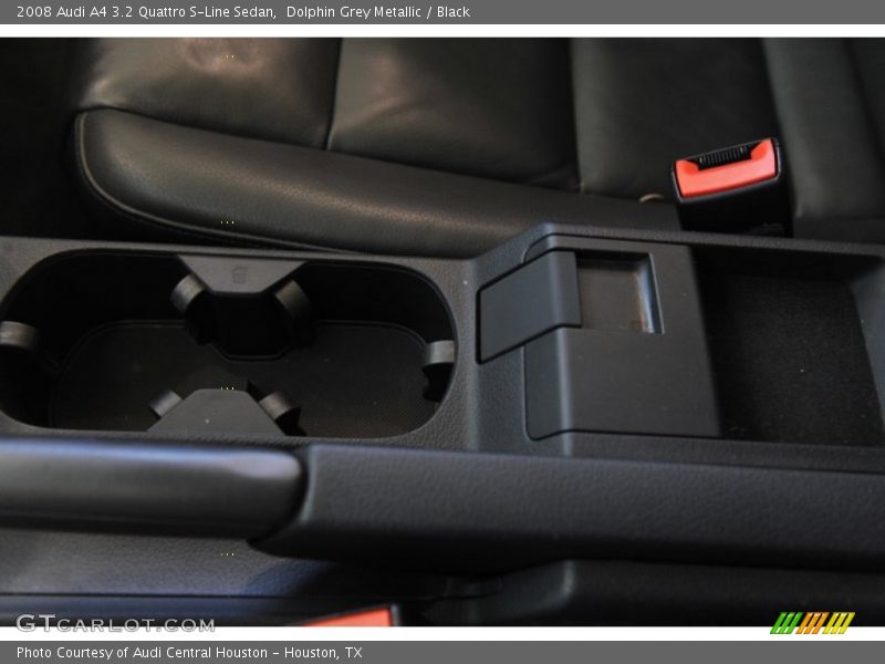 Dolphin Grey Metallic / Black 2008 Audi A4 3.2 Quattro S-Line Sedan
